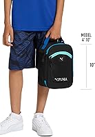 Vista 5 de Puma - Lonchera Rally para niños, Carmesí oscuro, pequeño