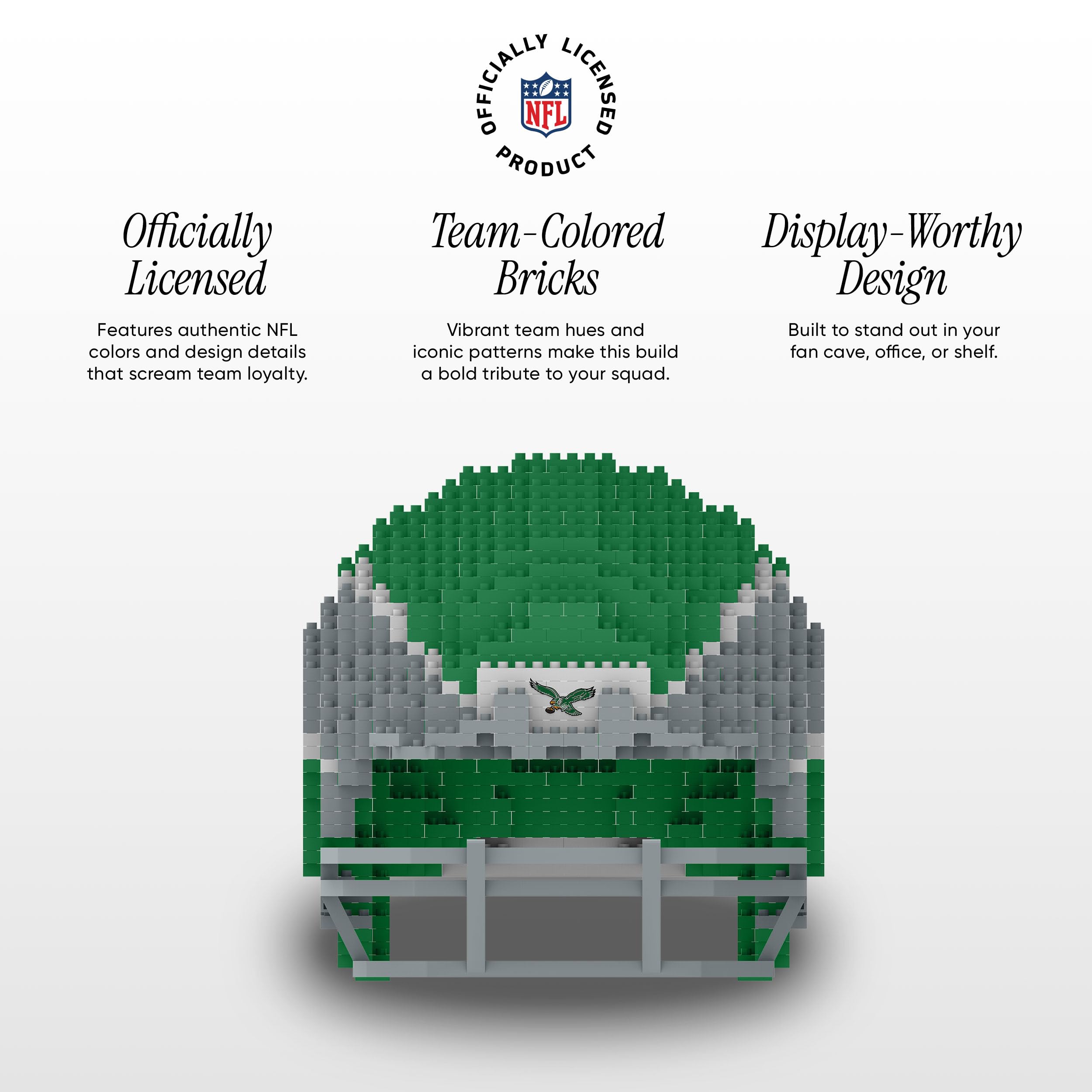 FOCO Philadelphia Eagles NFL 3D BRXLZ Replica Alternative Helm