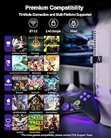 PXN P5 8K Vezeték Nélküli Kontroller - 2.4G, 8K-Chip, 2000Hz, Kapacitív Joystick, Hall-Trigger, Turbó és Makró Funkció PC/Switch/Steam Deck/ 9