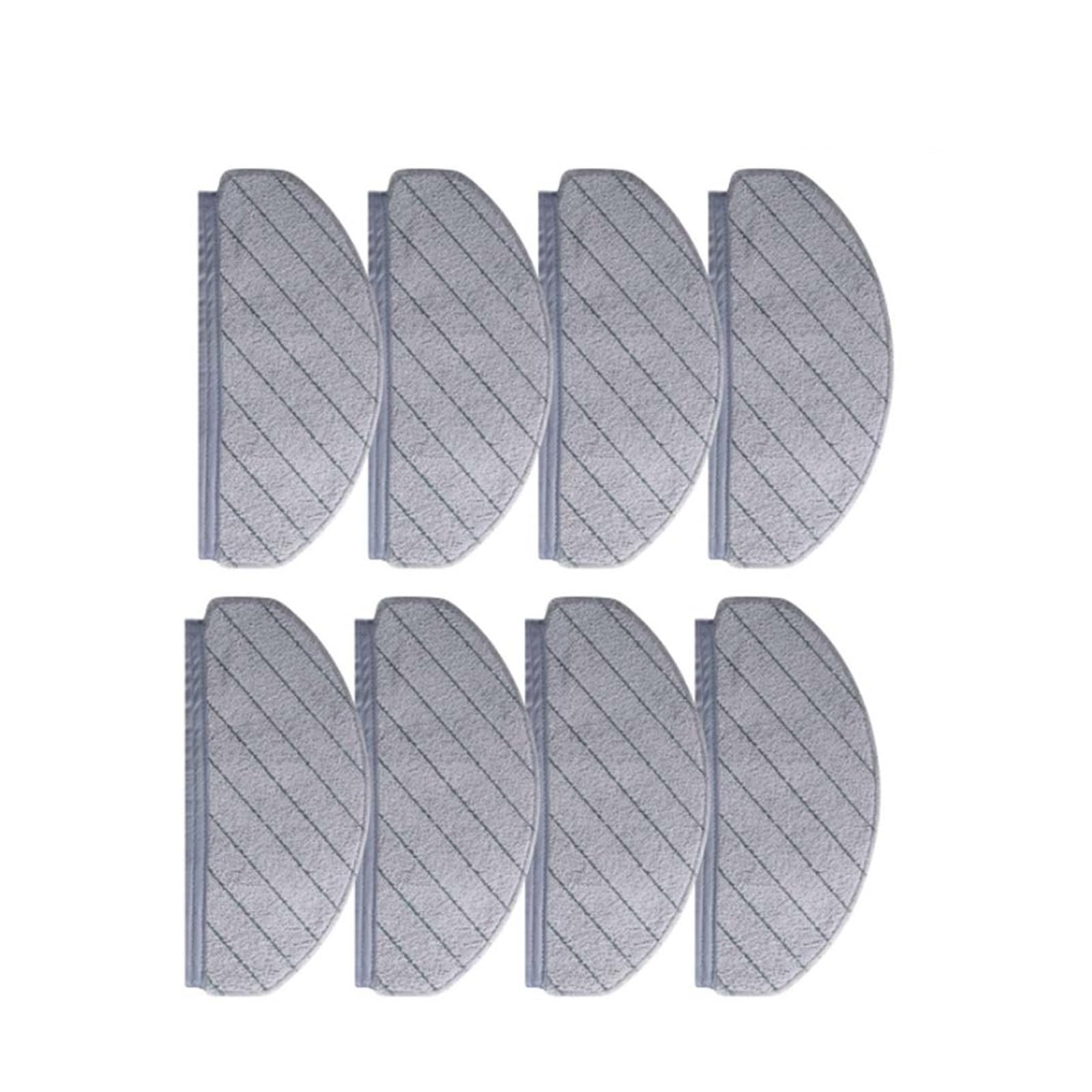 Washable Mopping Pad Set, Compatible for ECOVACS DEEBOT N20/N20 Pro/N20 Plus/N20 Pro Plus/X1 Plus/T10 Plus, Robot Vacuum Replacement Mop Cloths(8PCS)