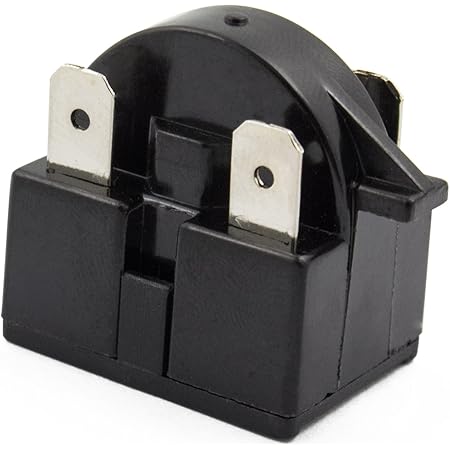 Amazon Com New Qp2 4 7 Start Relay Refrigerator Ptc Ohm 3 Pin For Vissani Danby Compressor Home Improvement