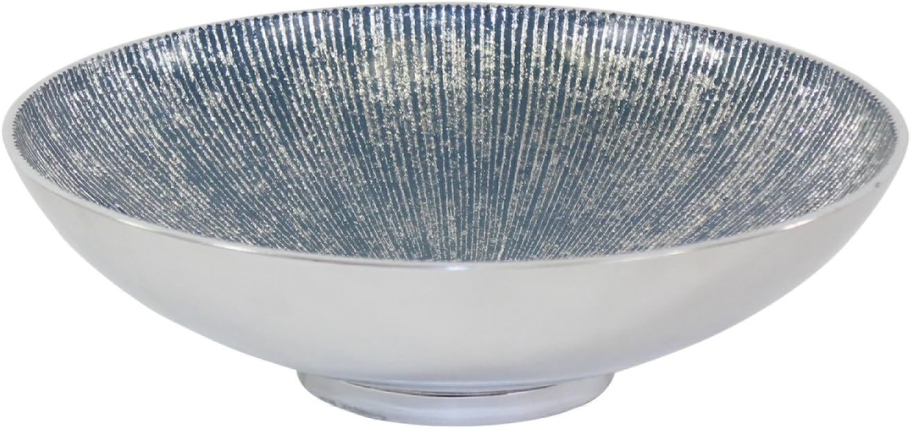 Pampa Bay Serenity Round Bowl, 9.5 by 2.5", Blue