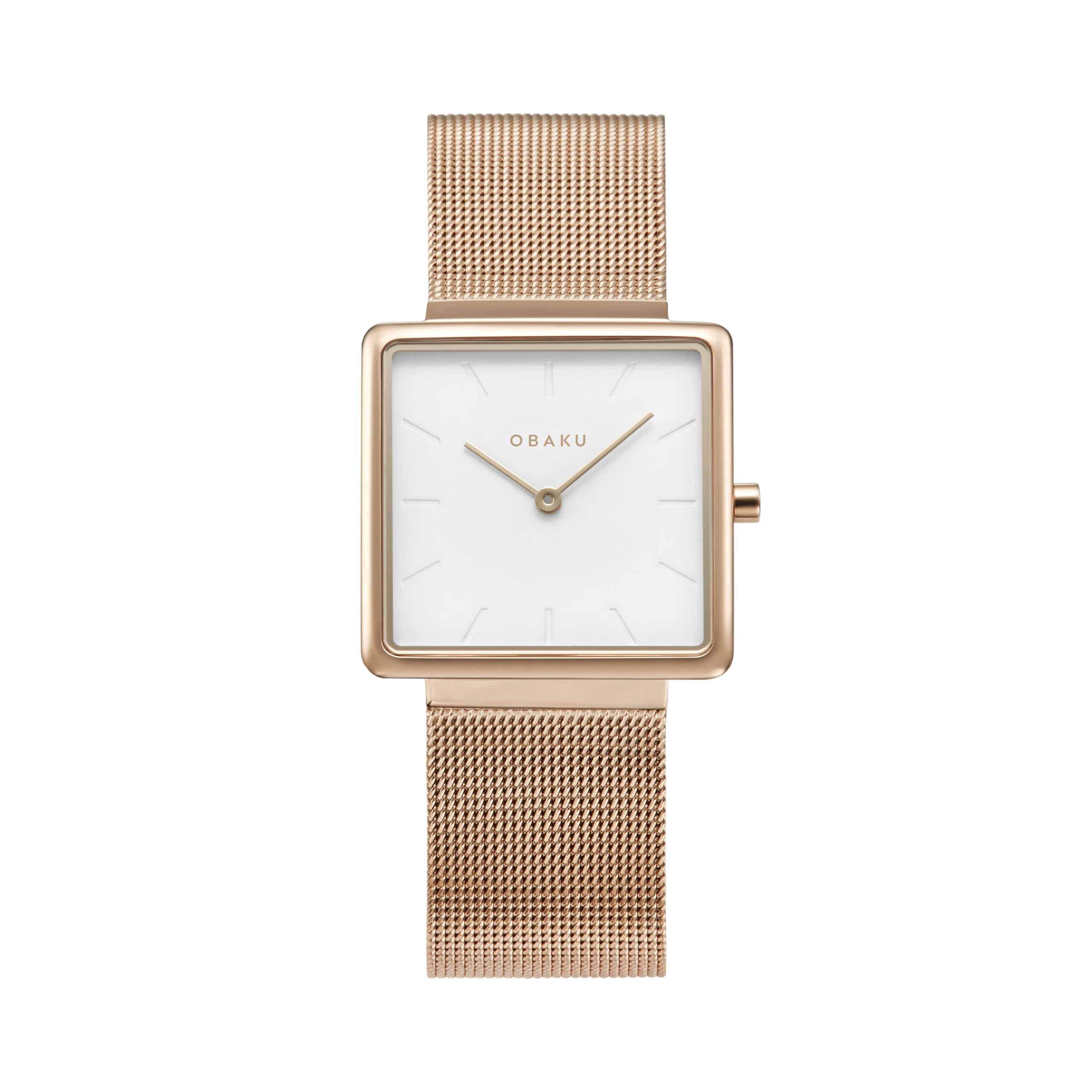 ObakuKvadrat - Rose Analog Quartz Wrist Watch