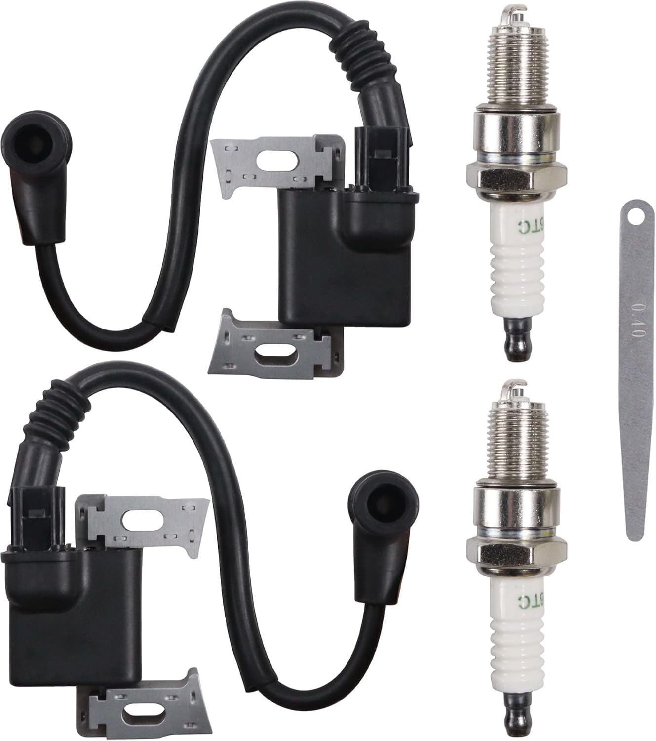 30500-Z6L-033 2-Pack Ignition Coil 30500-Z6L-043 Compatible with Honda GX630, GX660, GX690 Engines Replaces 30500-Z6L-003, 30500-Z6L-013, 30500-ZCN-003