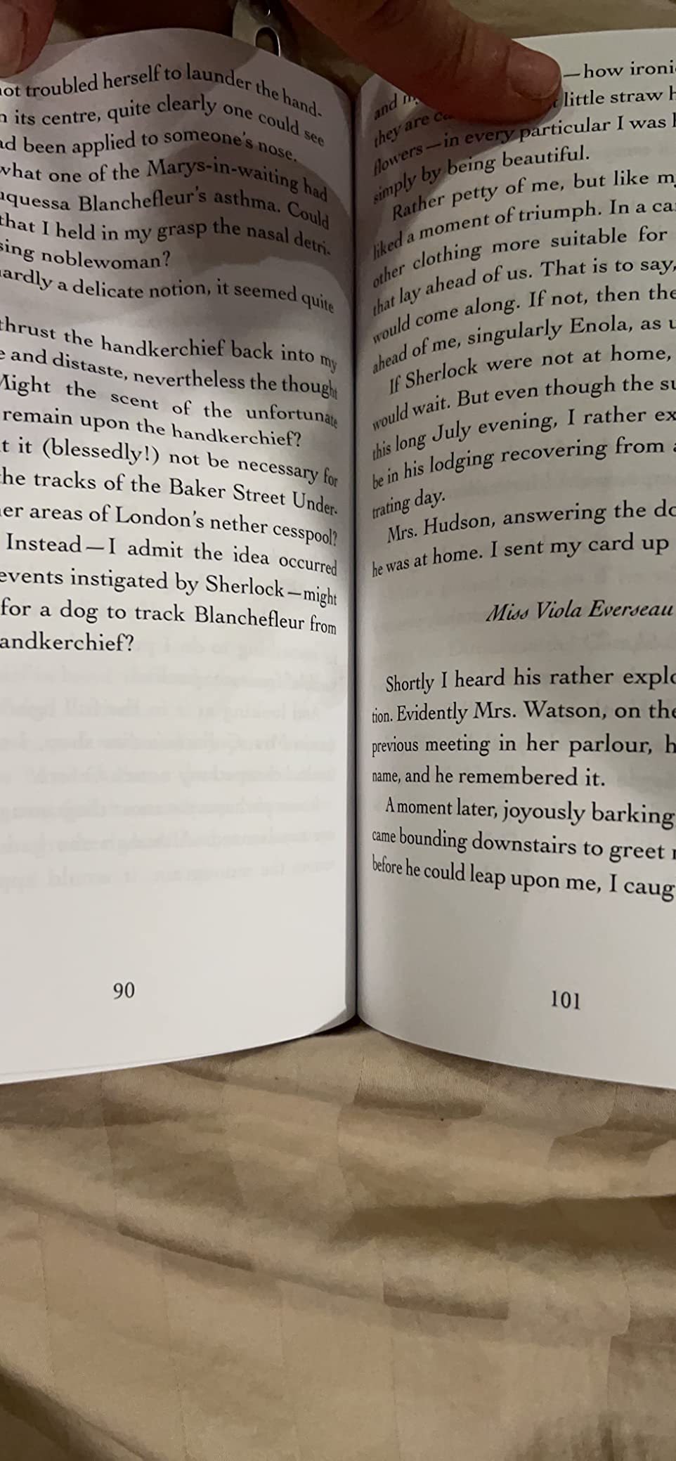 The book is missing 2 whole chapters. It goes from page 90 and skips to page 101