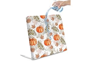 Thanksgiving Outdoor Cushion Chair Cover Set of 2: A Chic Autumnal Upgrade...