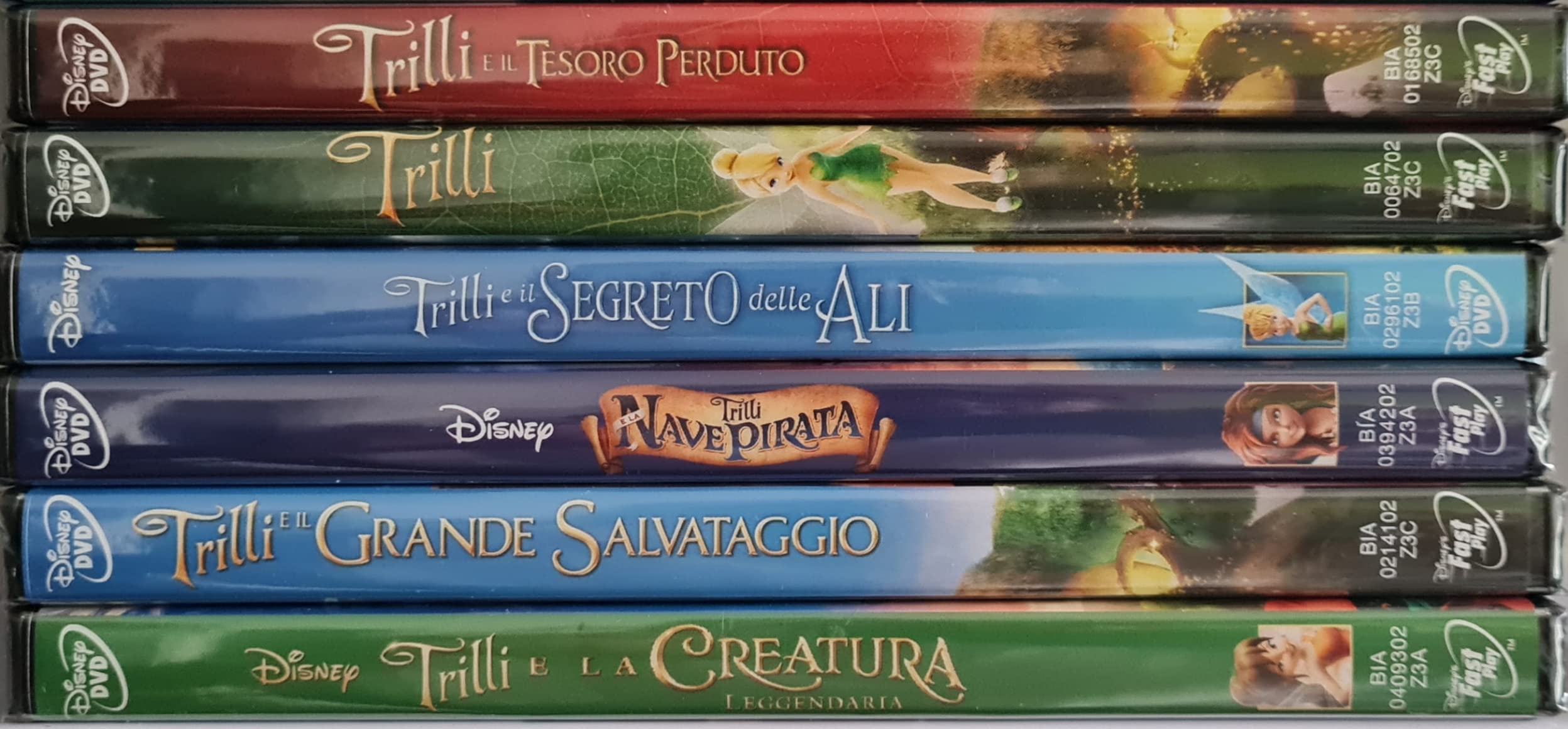 TRILLI LA COLLEZIONE COMPLETA (6 FILM IN DVD) EDIZIONE ITALIANA