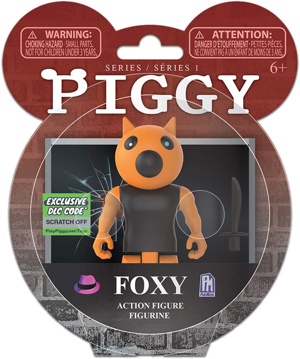 PIGGYFoxy Series 1 3.5" Action Figure (Includes DLC Items)