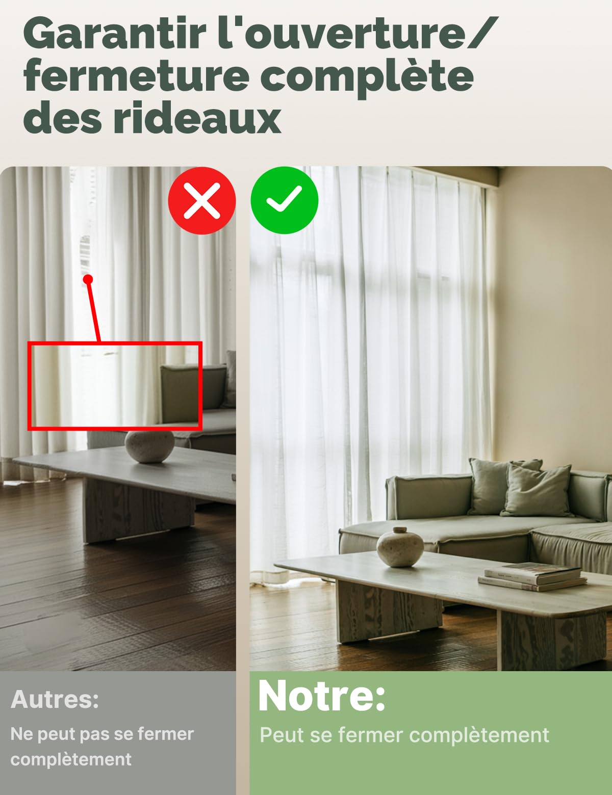 MOES ZigBee Module de Commutateur pour Volet Roulant