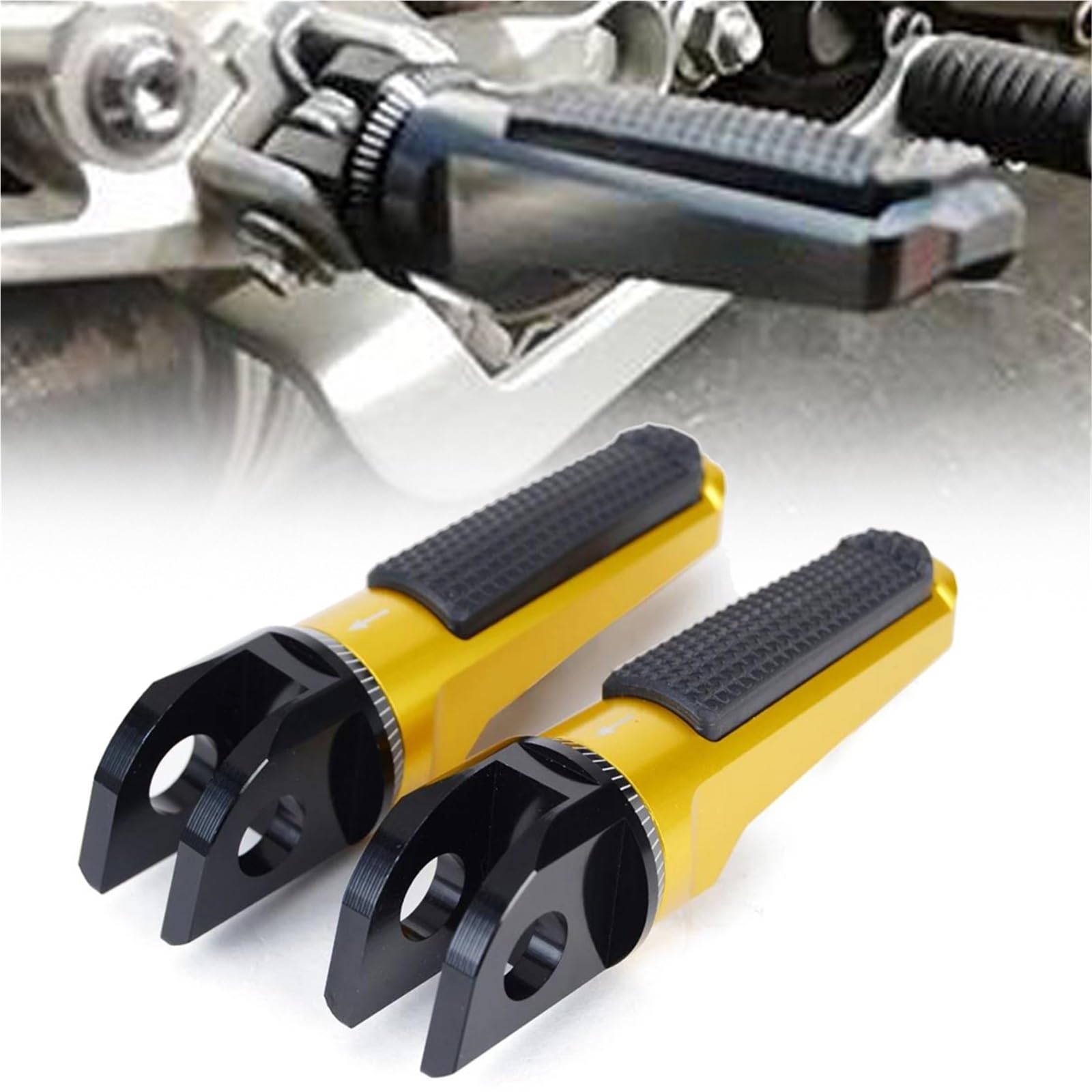 Repose-Pieds Avant pour Kawasaki Z900 Z650 Ninja et Versys