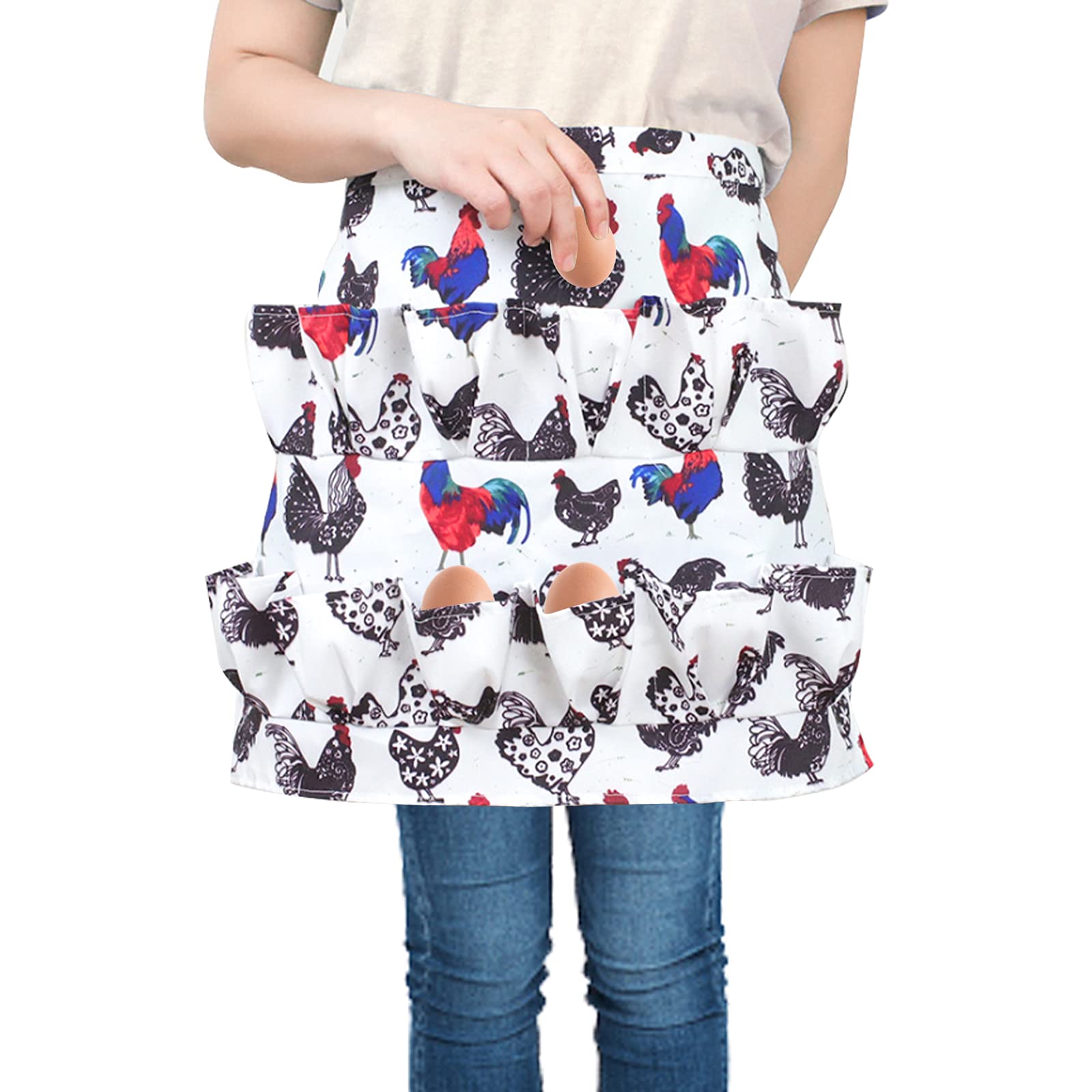 Buy Eggs Collecting Gathering Holding Apron, Chicken Egg Collecting