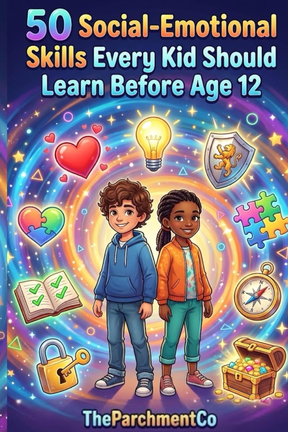 50 Social‑Emotional Skills Every Kid Should Learn Before Age 12: Boost Emotional Intelligence, Confidence, and Life Skills for Children: A Fun and ... Before Age 12 to Thrive in the Real World)