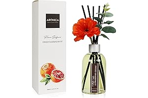 Invigorating Grapefruit Scents with the Flower Diffuser Home Sense