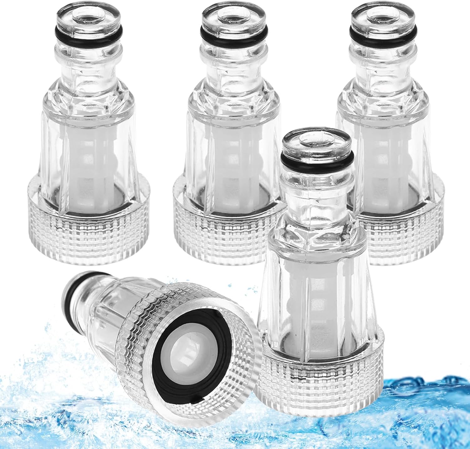 Amazon.com: VTORFUN 5Pcs Pressure Washer Water Inlet Filter Replacement ...