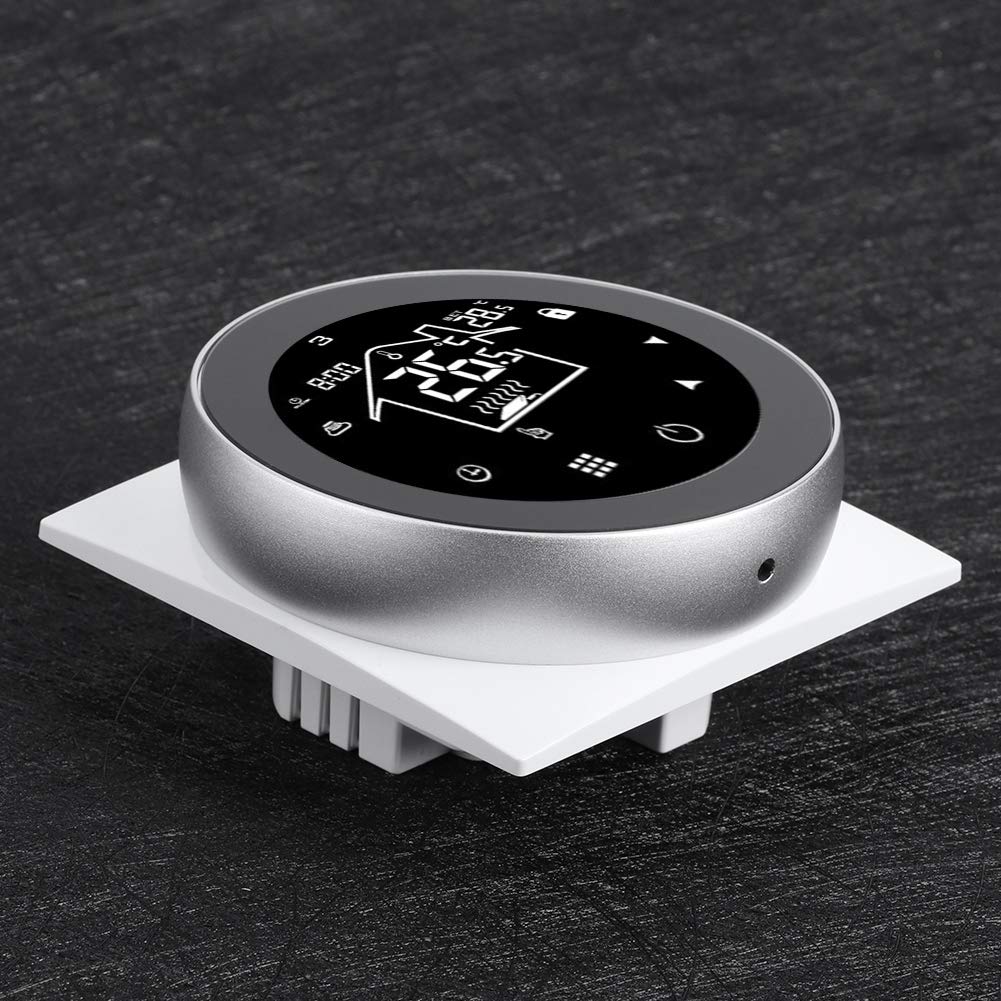 Hyuduo Termostato Termostato Touch da Parete AC90 240V per Riscaldamento a Pavimento per Uso Domestico Controllo Intelligente del Riscaldamento con Funzionamento Affidabile