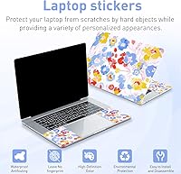 Vista 159 de Adhesivo para laptop de 12.1-15.6 pulgadas, calcomanía reutilizable universal de vinilo para laptop, protector de arte impermeable en color panal