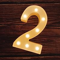 Vista 13 de MUMUXI Letras del alfabeto iluminadas estilo marquesina Números grandes iluminados Alimentadas por pilas y brillantes con cada letra