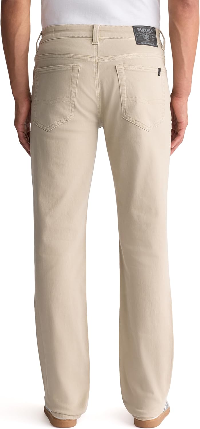 Buffalo David Bitton Mens Non-Denim Straight Leg Six French Terry Pants with Cotton Blend Stretch - Image 3