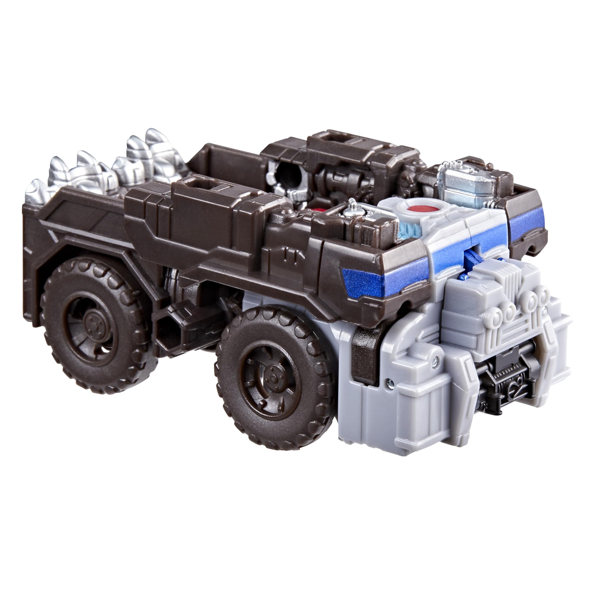 Transformers CYBERWORLD Optimus Primal Cyber Changers 4-Inch Action Figure, Quick Change to Truck Mode, Robot Toys for Boys and Girls 6 and Up - 5