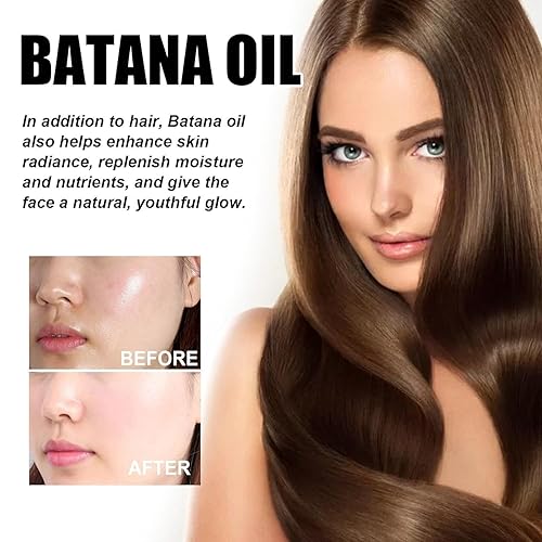 Miniatura 3 de 3 piezas de aceite de batana orgánico para un cabello saludable, 100%, aceite de batana para el crecimiento del cabello, promueve el bienestar del