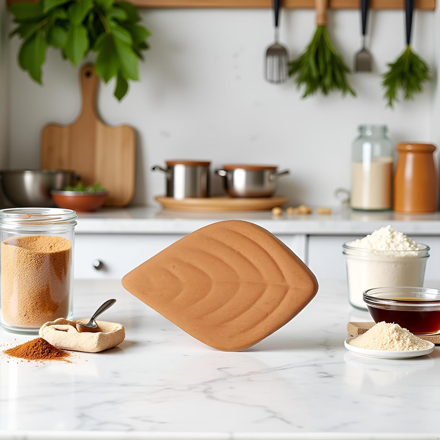 Brown Sugar Keeper Saver for Keeping Moist Fresh Reusable Leaf Clay Hydrostone Keep Conditioning Humidity Kitchen Gadgets Storage Containers