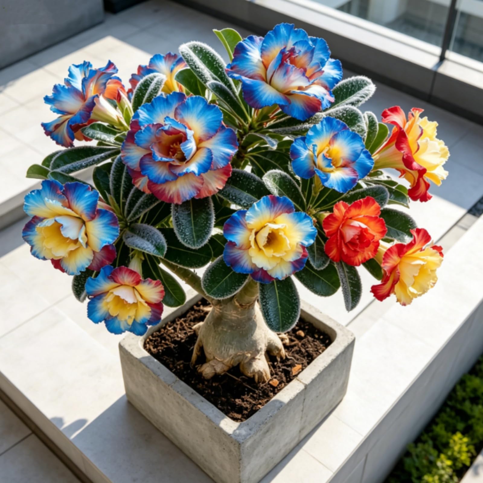Desert Rose Bulbs — Cold-Hardy & Drought-Tolerant — Easy to Cultivate — Suitable for Indoor & Outdoor Display — Ideal for Beginners-1 Bulbs-B — image 1