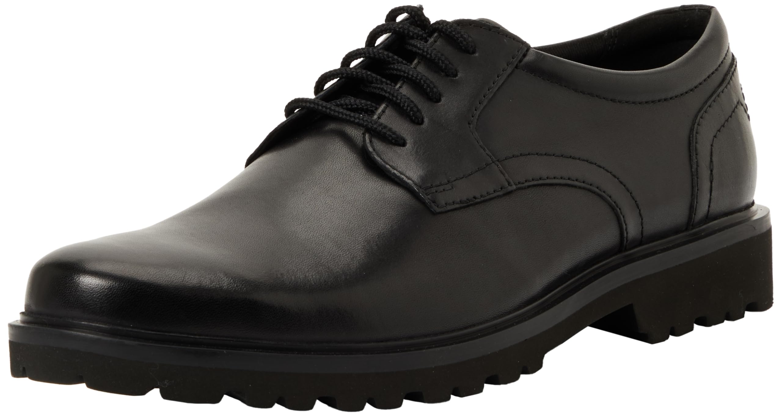 Clarks Berwick Lace Mens Black Leather, 8.5