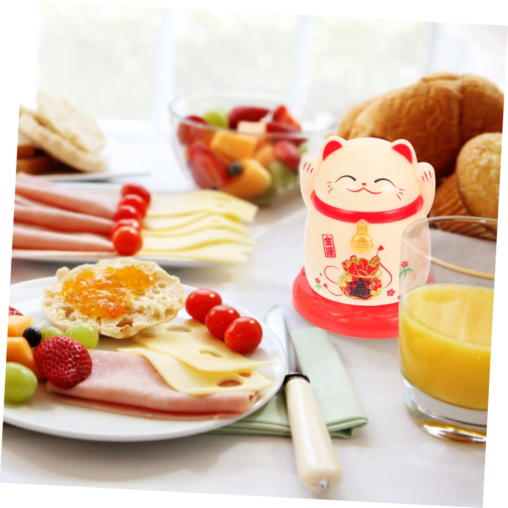 BRIGHTFUFU 1 PC Toothpick Holder Lovely Toothpick Dispenser Decorative Toothpick Case Cotton Swab Dispenser Cute Toothpick Dispenser Toothbrushes Toothpick Cans Car Environmental Abs Colorful