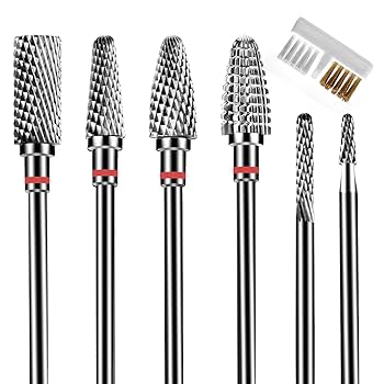Amazon.co.jp: Lermende 6個 ネイルビット 2.35mm 軸径 ネイル
