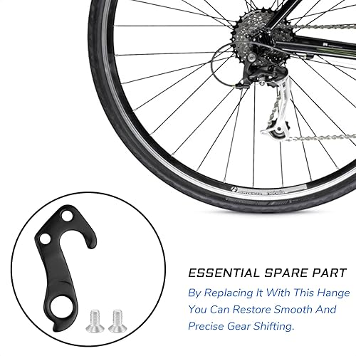 Miniatura 3 de Percha de desviador para Trek, Gary Fisher - Reemplazar el número de pieza # 297656, W293426, W318610, 322175, pieza de repuesto para desviador