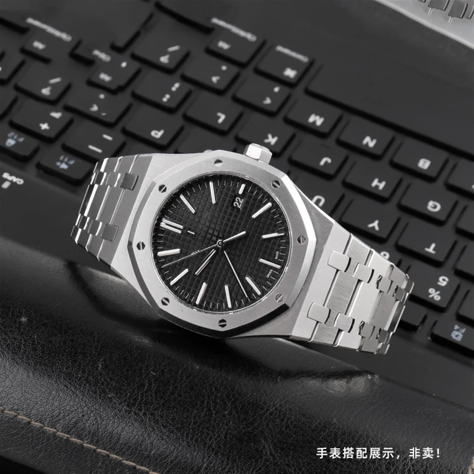 Dla AP Royal Oak Fine Steel Watch Band 15400/26331/15500 męski łańcuszek do zegarka 26mm 28mm akcesoria do zegarków