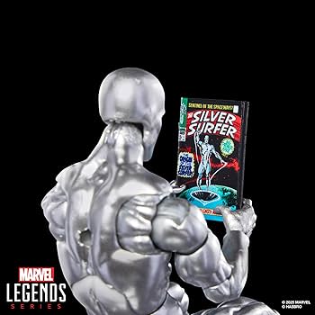 Amazon.com: Marvel Legends Series Silver Surfer, Silver Surfer #1