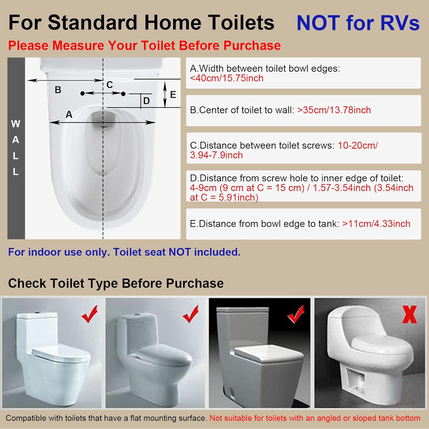 Bidet Attachment for Toilet, Non-Electric Bidet, 3 Wash Modes (Rear, Feminine, Self-Cleaning), Easy Installation, For Standard Home Toilets (Not for RV Use) - Image 2