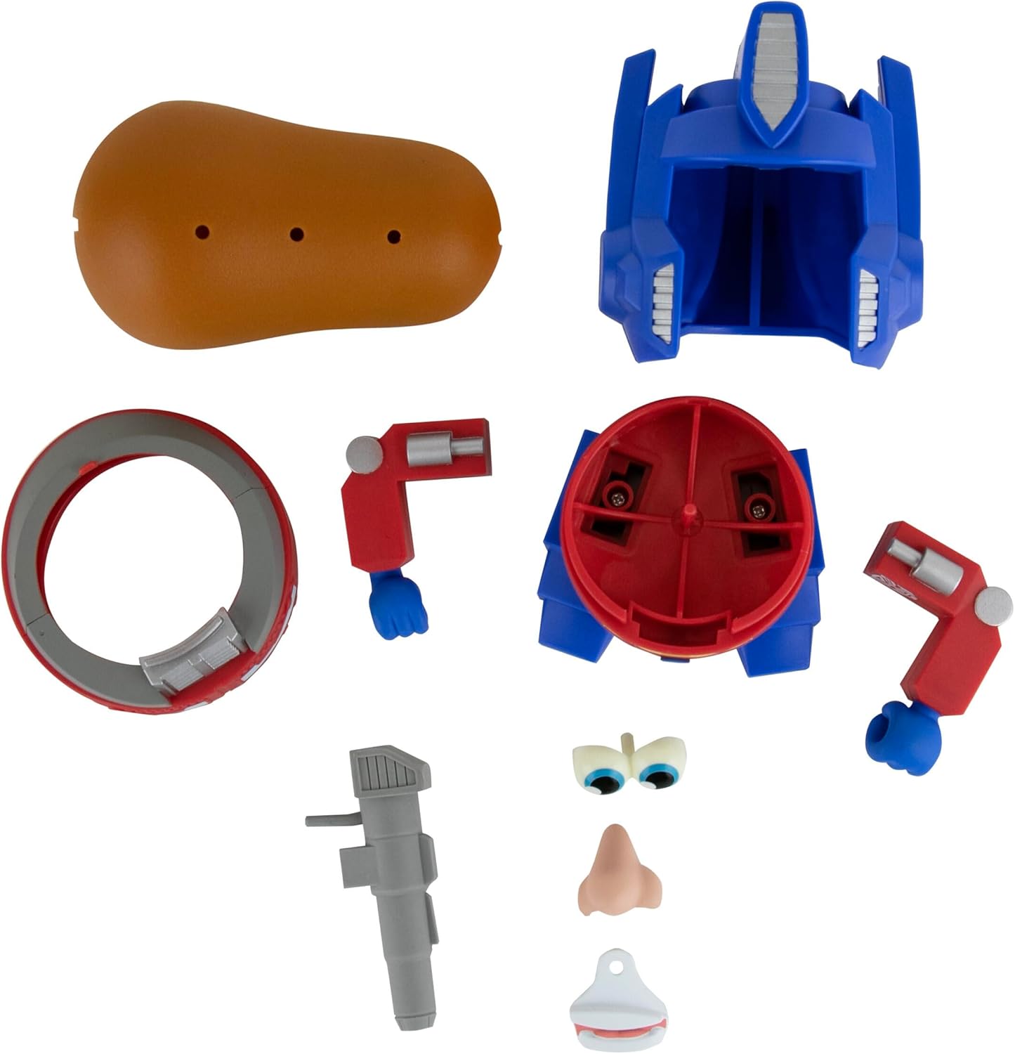 Poptaters Transformers Optimus Prime 4" Collectible Figure with 11 Interchangeable Pieces & Surprise Part - Toys for Kids & Adults - Ages 8+