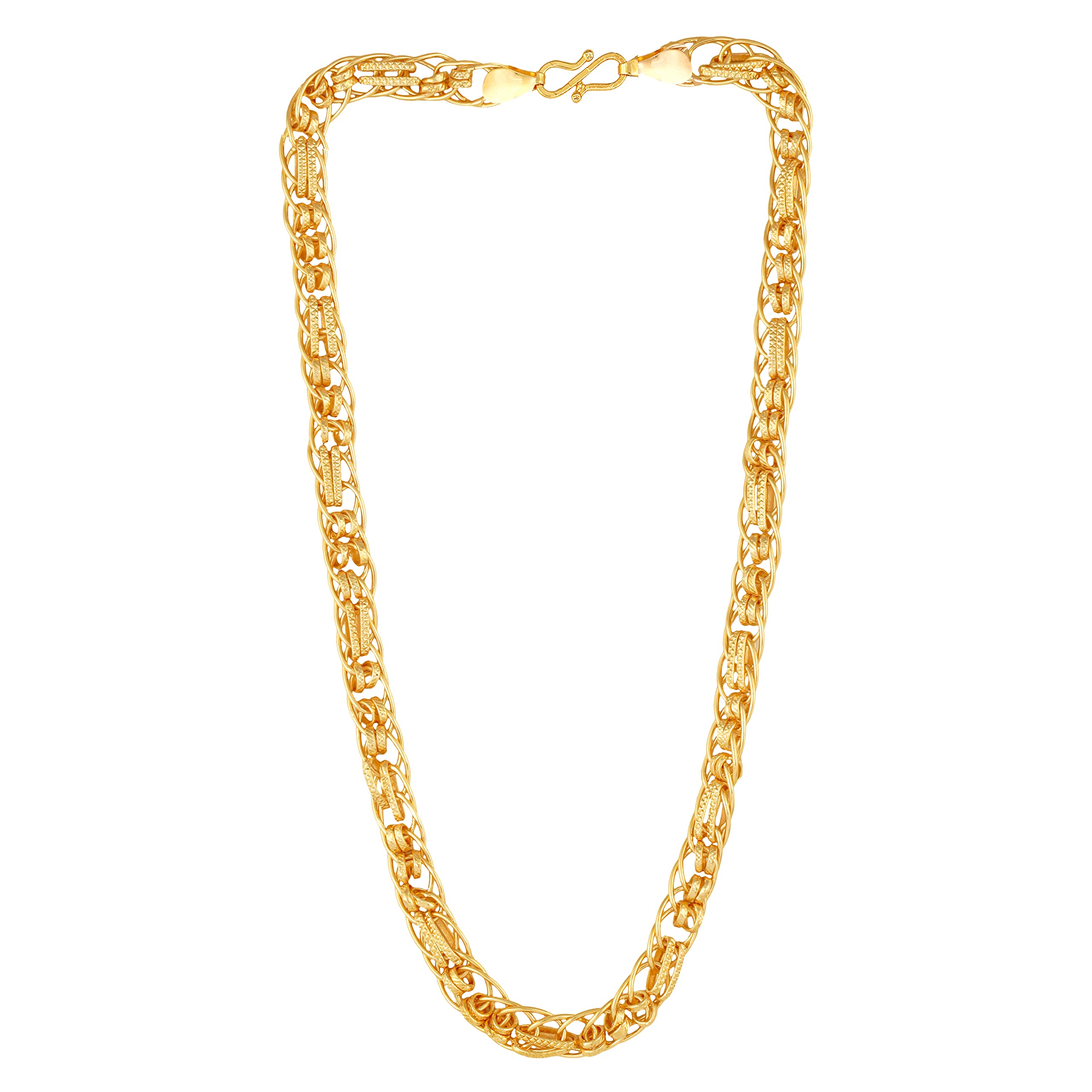 MEENAZ Chain for Men Boys Husband gents boyfriend Stylish golden Chain 1 one gram gold Neck Chain for Men Stainless Steel Chains for boys Jewellery Birthday Gift Anniversary fashion necklace-251 (B0BY2MHWXQ) Amazon Price History, Amazon Price Tracker