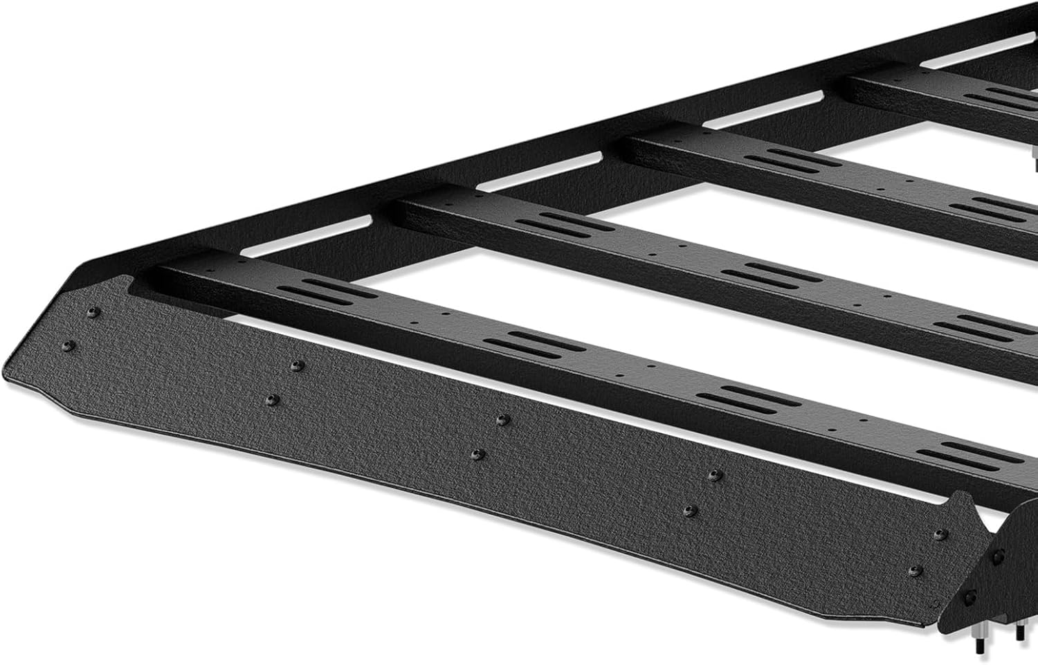 YZONA 3/4-Length Roof Rack Cargo Basket Compatible with 2010-2024 Toyota 4Runner 5th Gen, Overland Rooftop Luggage Storage Holder, 350 LBS Platform Style Cargo Carrier for Outdoors Gear