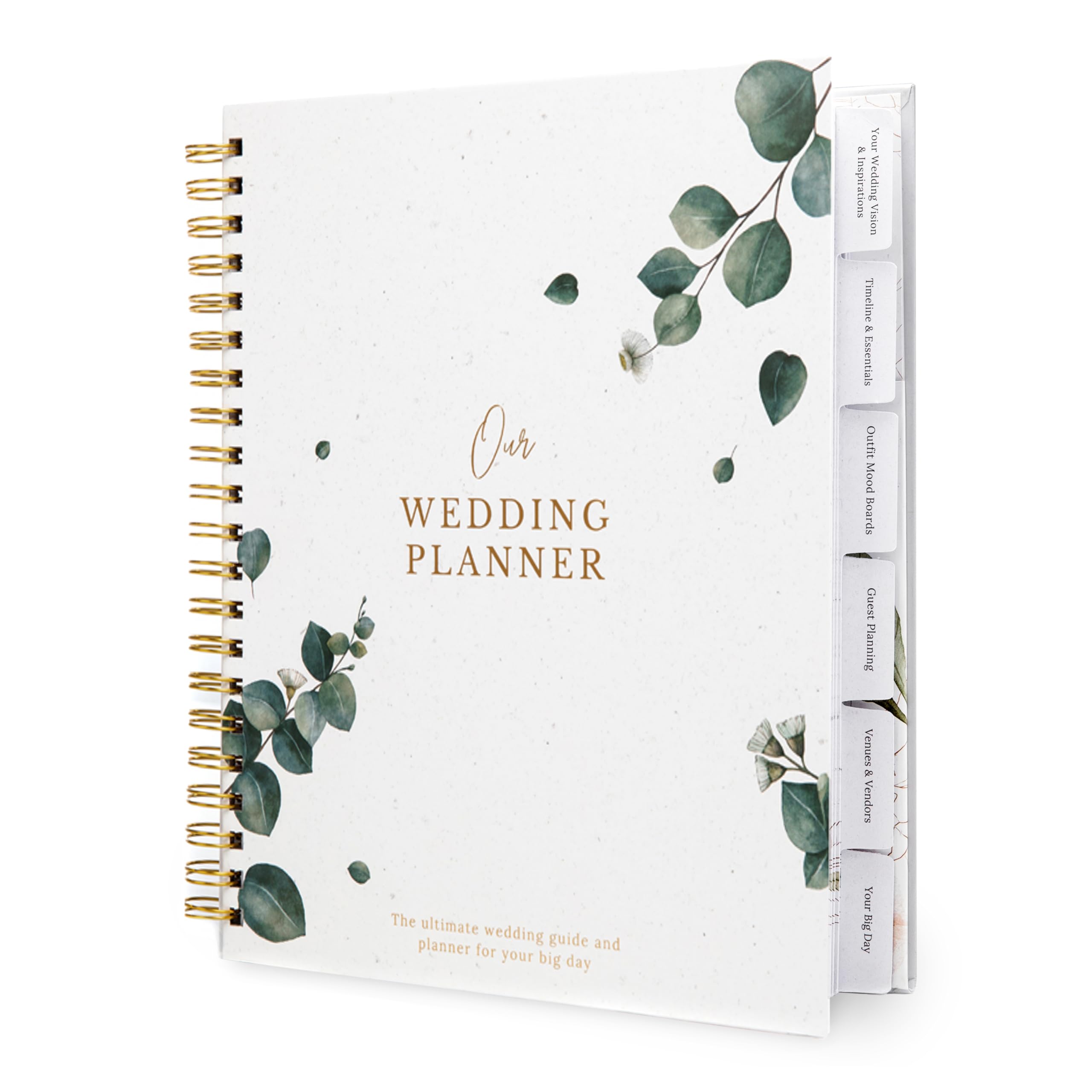 Umfassendes Hochzeitsplaner-Buch und Organizer für die Braut – Leinen-Hochzeitsplanungsbuch, Verlobungsgeschenke für Frauen, zukünftige Braut, Hochzeits-Notizbuch, Hochzeitsplaner für die Braut