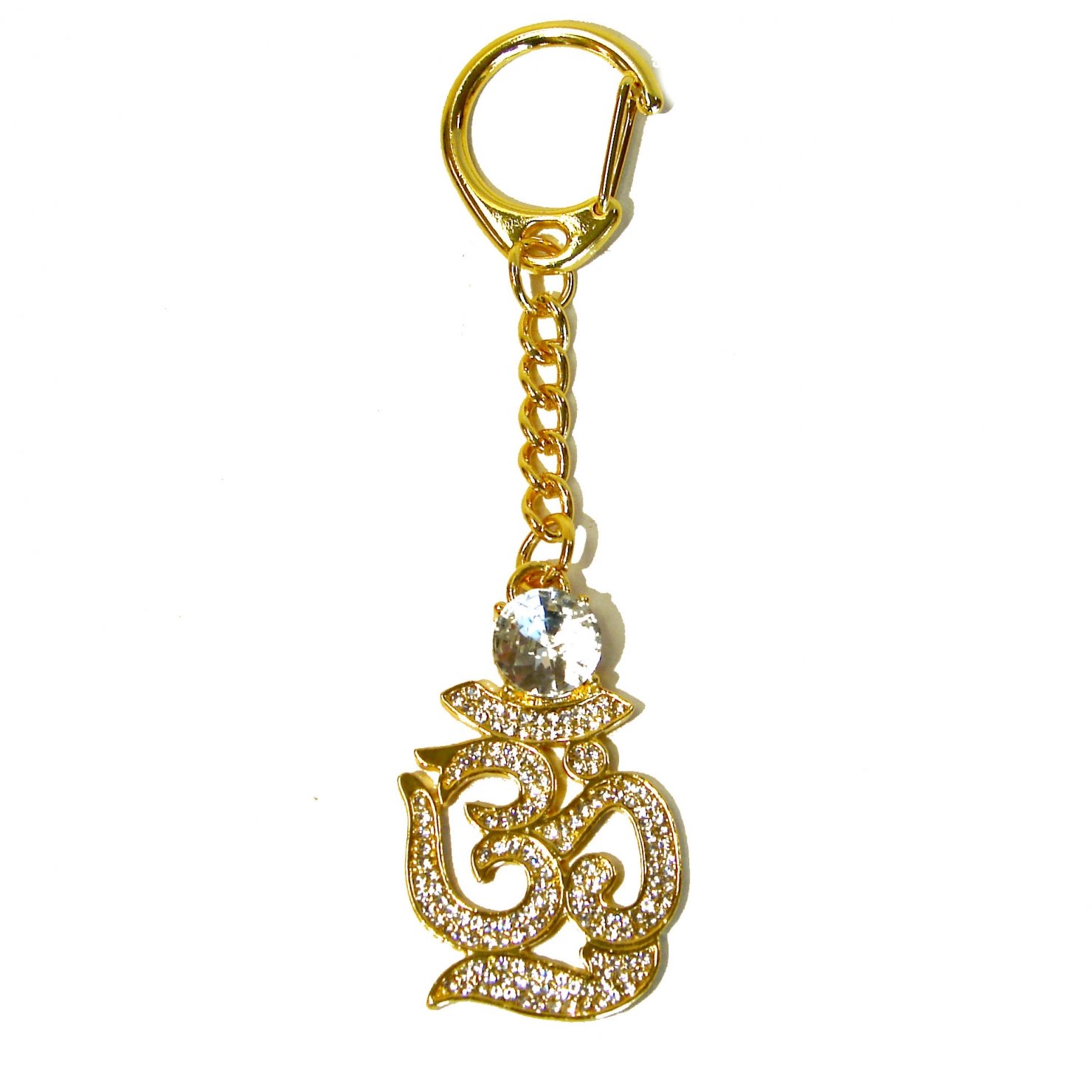 Feng Shui ImportBejeweled OM Keychain