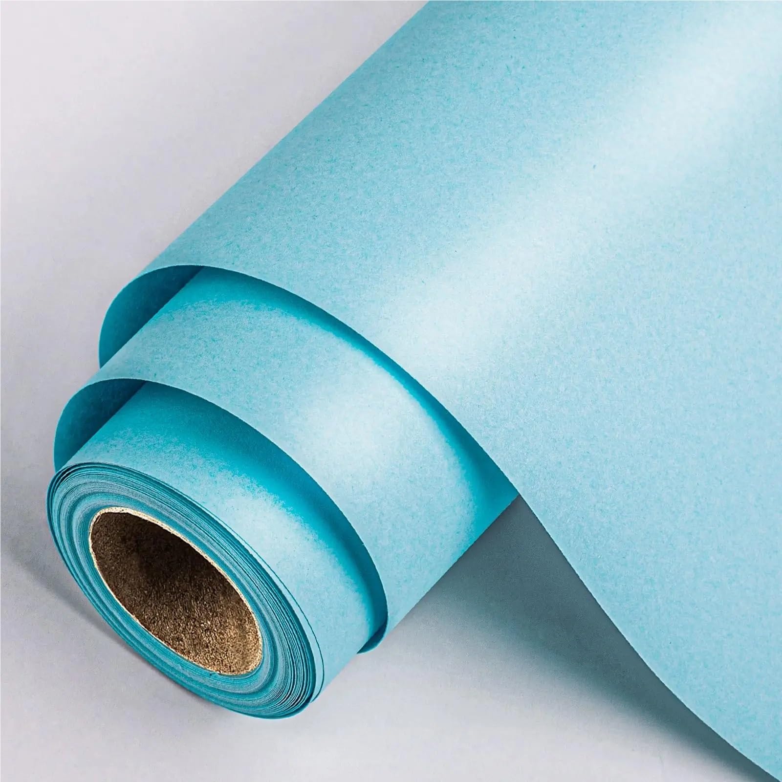Emballage de cadeaux en rouleau papier kraft pour Mariage et Fête | Rouleau de papier d'emballage mobile for peindre des œuvres d'art de fleurs DIY(Blue 30cmx10m)