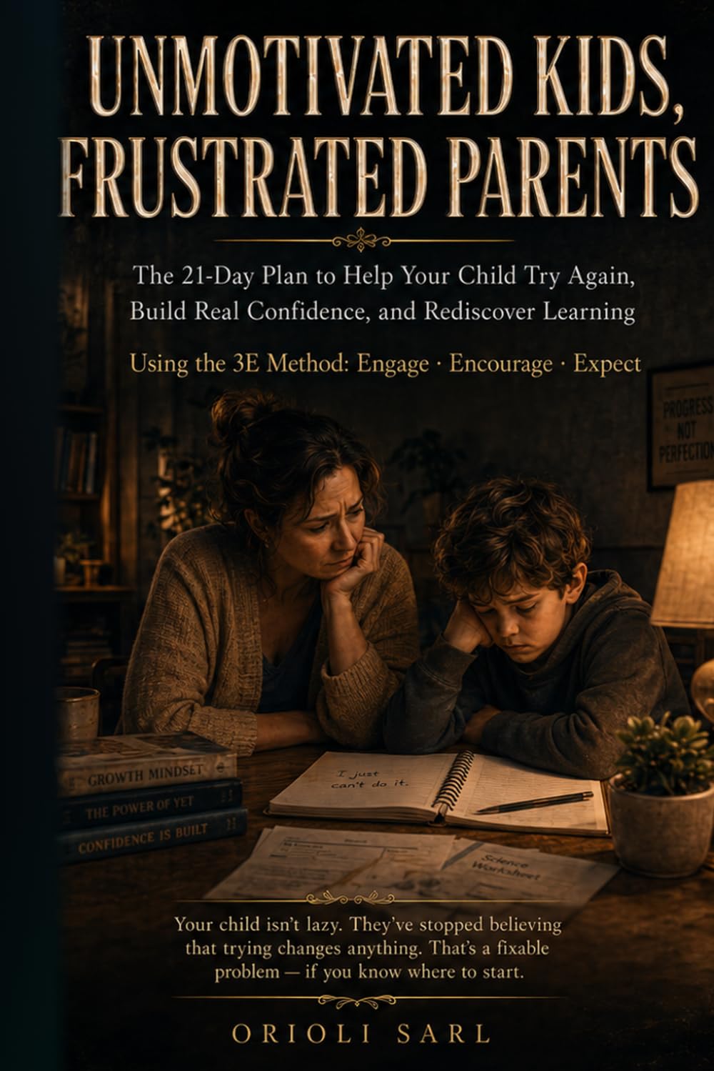 UNMOTIVATED KIDS, FRUSTRATED PARENTS: The 21-Day Plan to Help Your Child Try Again, Build Real Confidence, and Rediscover Learning (The 21-Day Parenting Reset Series)