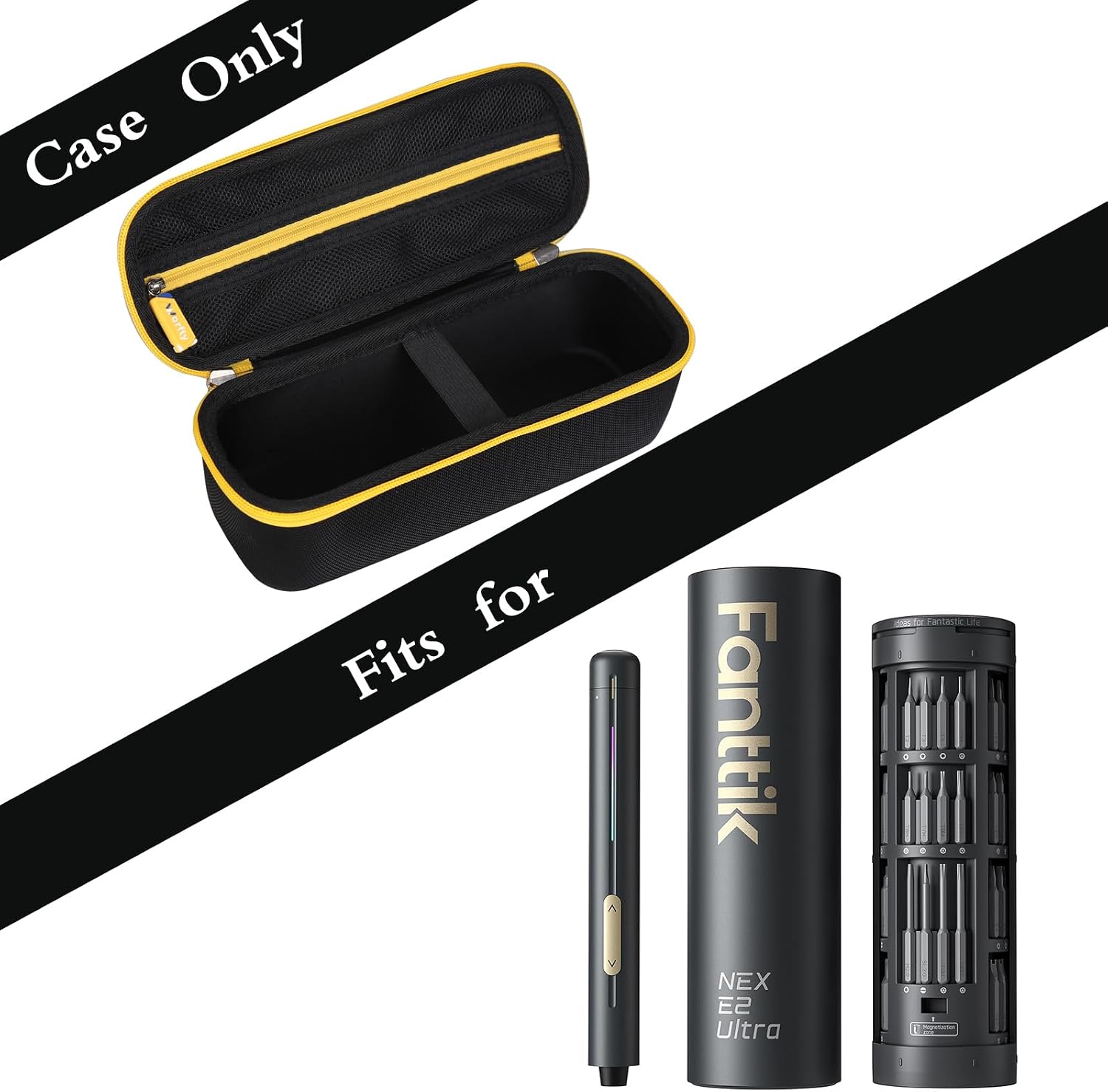 Electric Screwdriver Case for Fanttik E2 Ultra 3.7V Mini Cordless Screwdriver, Case Only image 2