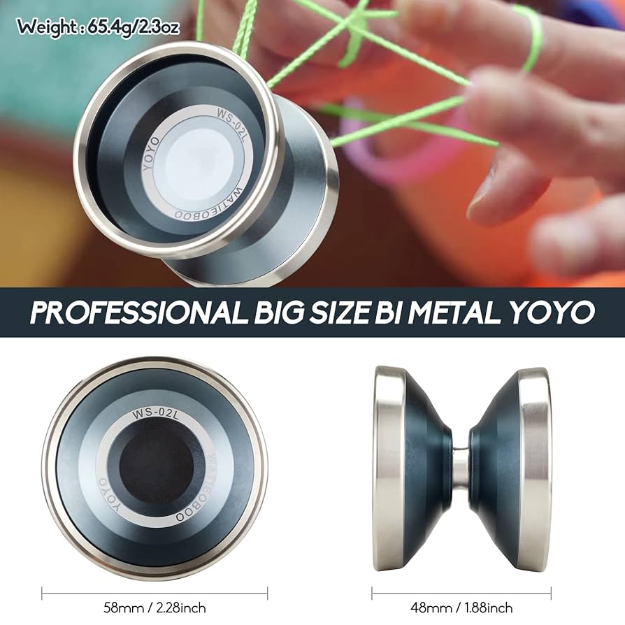 Watieoboo yoyo チタン　ヨーヨー Amazon | WATIEOBOO プロフェッショナルヨーヨー トリックヨー
