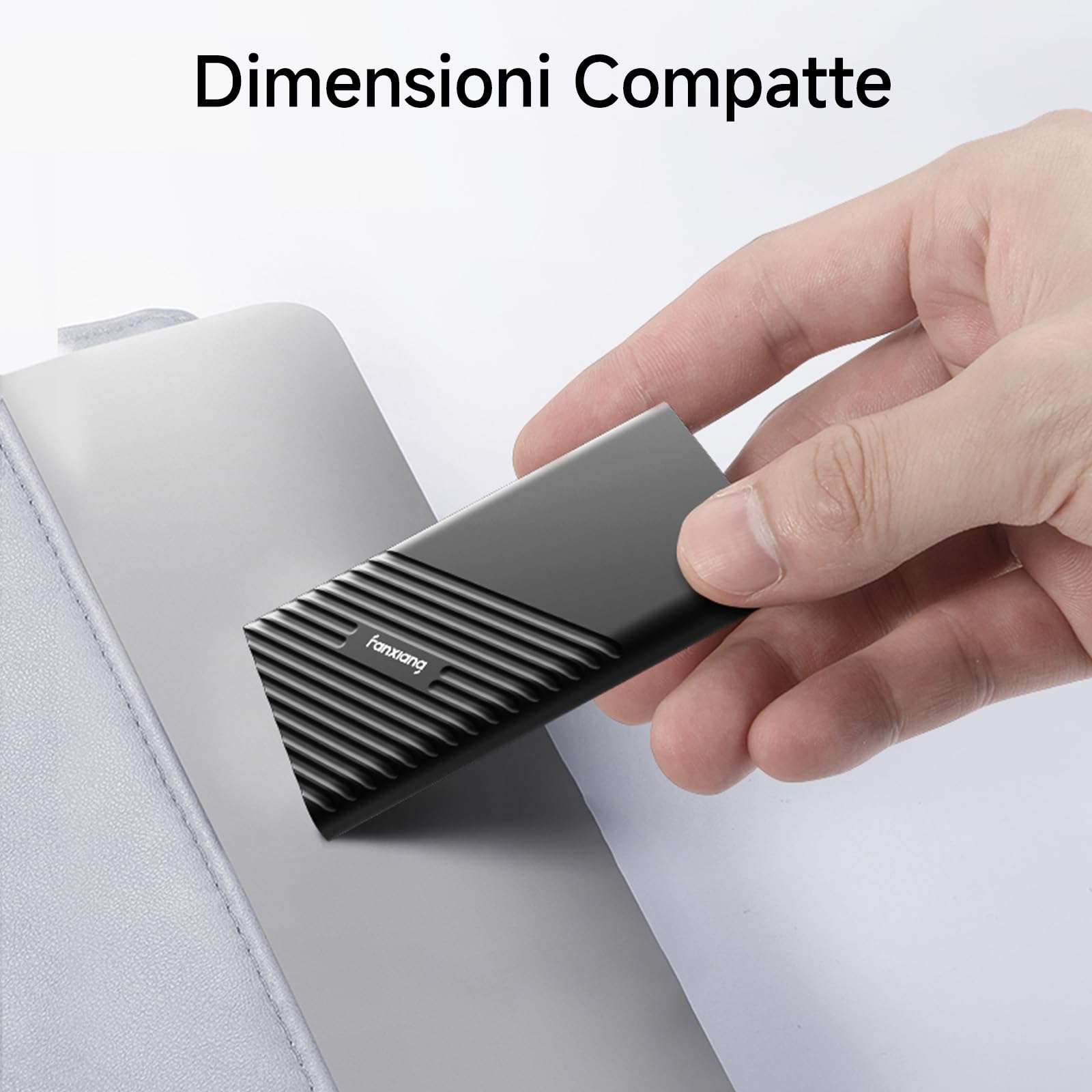 fanxiang 2 TB SSD Esterno Portatile, Fino a 2000 MB/s Lettura, USB C USB3.2 Gen2x2 PSSD, Unità a Stato Solido Esterne Compatibile con PC Desktop/Laptops/Smartphone
