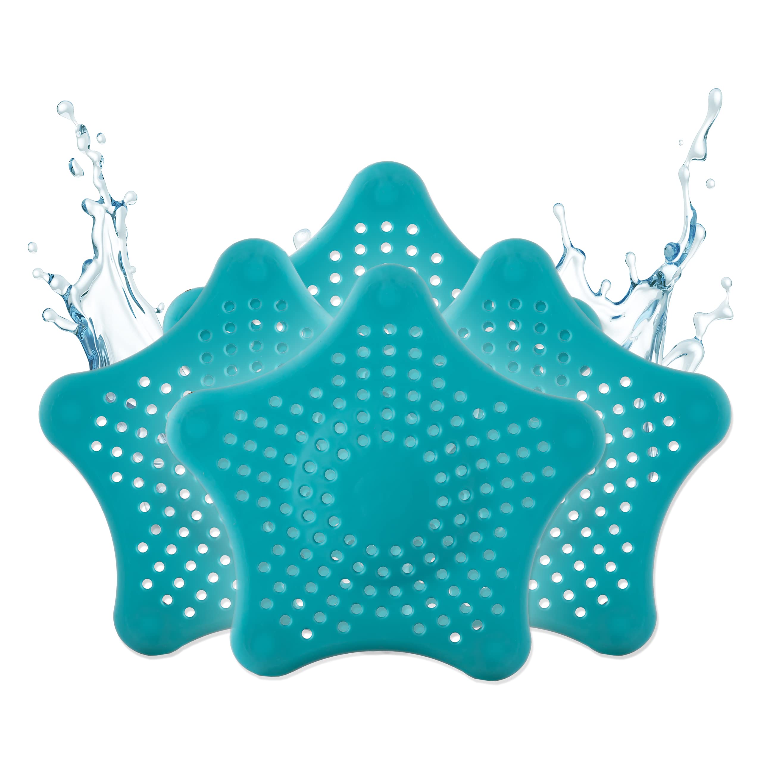 BSEED Duschablauf-Haarfänger Aus Premium-Silikon – 1 Stück, 14 Cm, Für Flache Abflüsse In Dusche & Waschbecken
