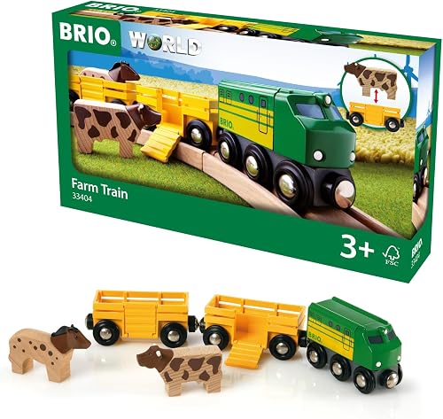 Brio Farm Train, Multicolour
