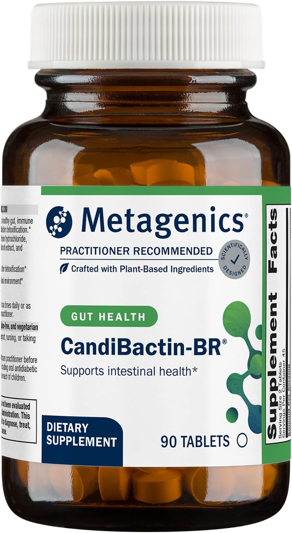 Metagenics CandiBactin-BR Berberine Gut Health Support, 90 Tablets