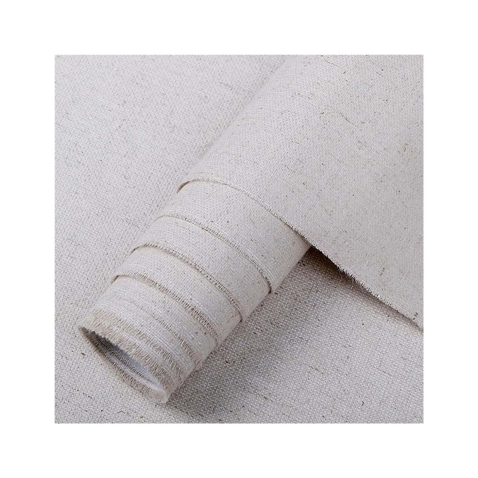 Canvas Roll,Canvas Professional Blank Canvas for Painting Layer Acrylic Oil Painting Canvas Linen Blend Primed Art Supplies for Artist 5M One Roll(5M Long Width 240cm)