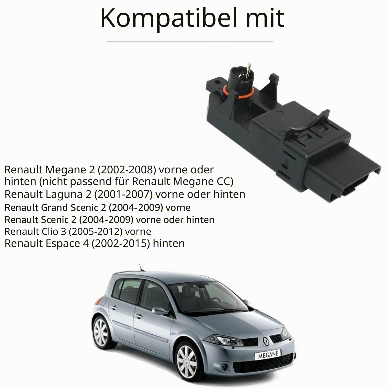 Twowinds TEMIC Modul Fensterhebermotor 440726 Kompatibel mit Renault | 440788 - 440746 Kompatibel mit Renault Megane 2, Clio 3, Espace, Laguna, Modus, Scenic 2 - Fensterheber Steuermodul Motor