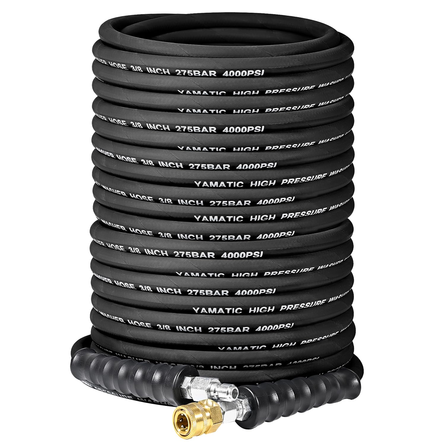 YAMATIC 3/8 Swivel Pressure Washer Hose