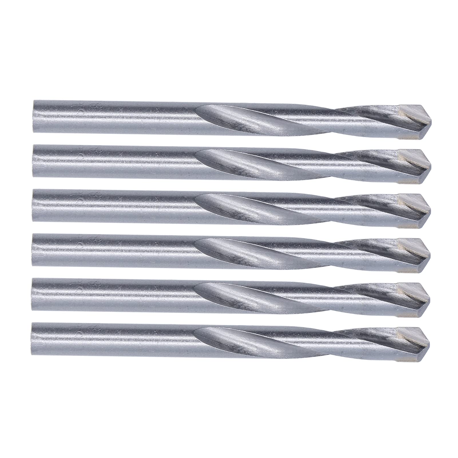 Drill Bit, 10 Pcs Drill Bit Straight Shank Tungsten Steel Engraving Cutter Bit End Mill Kit Milling Cutter Bit 8mm Diameter, Drillbits